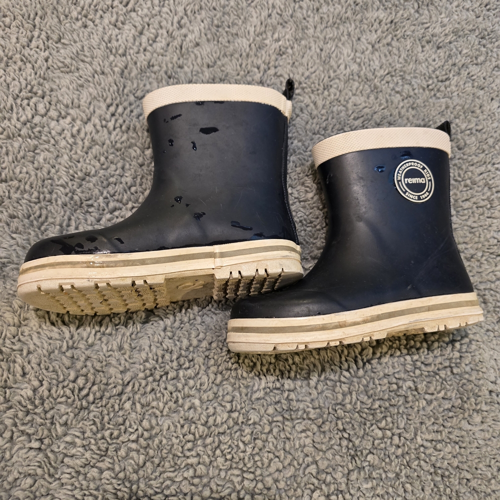 Remo Kids Navy Rain Boots